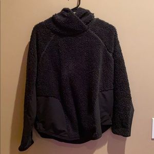Medium Fuzzy Black Nike Sweatshirt